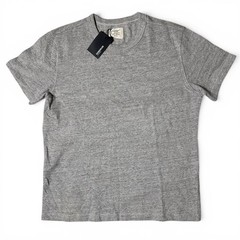 Buck Mason Field-Spec Cotton Heavy Tee Mens Size M Speckle Grey Crew T Shirt NWT