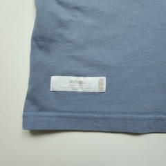 Mahagrid Men Shirt Medium Blue Gray Graphic Tee Design Studio Long Sleeve Casual