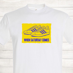 Leeds United Away Days Oxford Brighton Leicester Weekend Casual Saturday T Shirt