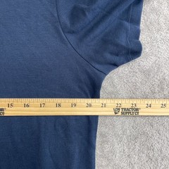 NEW Banana Republic Men’s M Luxe Touch Performance Tee 100% Cotton Navy Blue