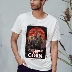 Children of the Corn (1984) Movie Poster Inspired T-Shirt Retro Film Tee Unisex