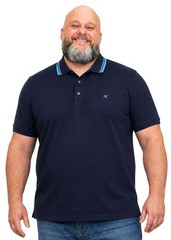 men’s short sleeve cotton polo shirt with collar PLUS SIZES from 2xl to 10xl
