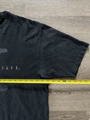 Vintage 90s X-Files Promo Eye T-Shirt XL Faded Black TV Show Sci-Fi