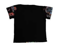 Fresh Laundry Mens 2XL Black Tokyo Dragon Hip Hop Graphic Crewneck T-Shirt