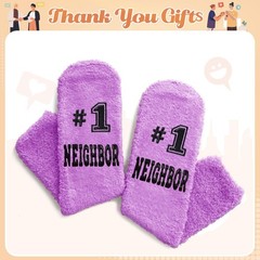 Neighbor Gifts Ideas Socks Hostess & House Warming Gifts for New Home, Holid…