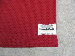 VINTAGE Medalist Sand Knit Football Jersey Mens Extra Large Red Mesh Number 85