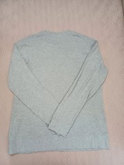 Fossil long sleeve pull over t- shirt mens size Large Gray EUC