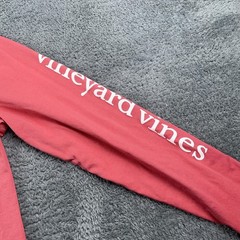 Vineyard Vines Shirt Mens Small Pink Long Sleeve Pocket Preppy Lightweight
