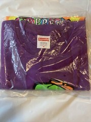 NEW Supreme New York T-Shirt SS19 MOLOTOV KID Tee – PURPLE – Medium