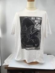“Ride Fast Die Free” Action Faktory Motocross Tees, Graphics w/ Dirt Bikes, New