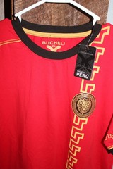 Men’s Bucheli Cotton T Shirt Italian Style Cotton/Lycra Stretch XL Red Crest