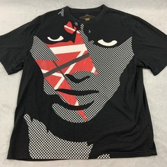 Sean John Face AOP Y2K Black T Shirt 3XL Puff Daddy All Over Print