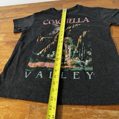 Coachella Valley Mighty Fine Adult Unisex small Charcoal Gray T-Shirt