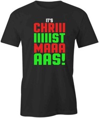 IT’S CHRISTMAS TShirt Tee Short-Sleeved Cotton CLOTHING HOLIDAYS S1BCA188