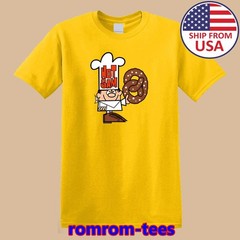 Hot Sam Pretzels Men’s Yellow Size S-5XL