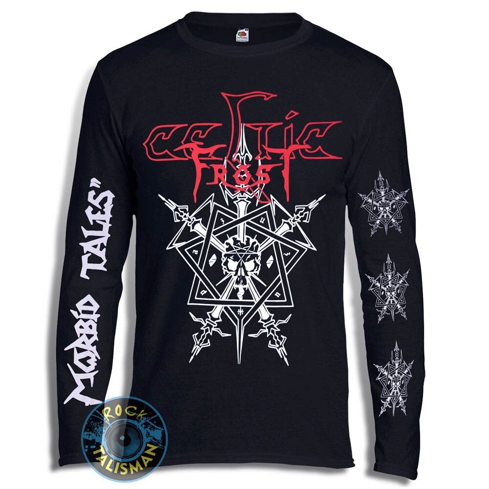 CELTIC FROST Morbid Tales Long Sleeve Black T-Shirt bathory venom
