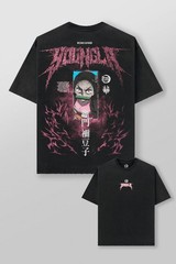 YOUNGLA-4266- DEMON SLAYER: KIMETSU NO YAIBA-CHARACTER TEES-TRANSFORMATION-LARGE