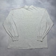 Vintage 90s Lake Superior State University LSSU Long Sleeve T-Shirt Gray XL USA
