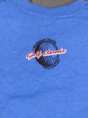 Oscar Mike Apparel Golf Charity Event T-shirt Blue Men’s Large Short Sleeve NWT