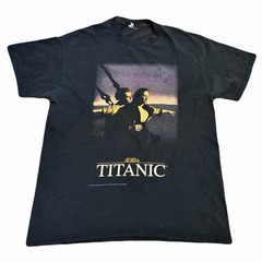 Vintage 1998 Titanic Movie Promo Shirt Size Large Jack Rose Leonardo DiCaprio