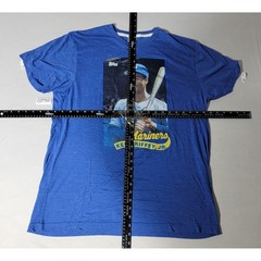 Homage Topps Ken Griffey Jr Seattle Mariners Blue Graphic T-Shirt Mens XL