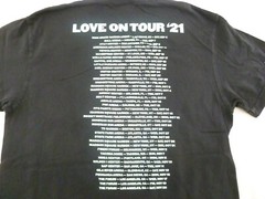 NEW Comfort Color Harry Styles Love On Tour ’21 Black Tee Shirt-Large