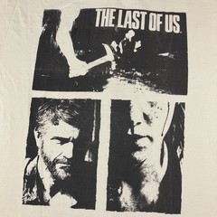 The Last of Us TV Show T-Shirt Men’s XL White Black Graphic Ripple Junction
