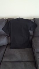 Men’s Rufnek custom Only The Fly Survive black shirt size M