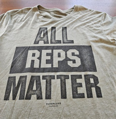All Reps Matter Superluxe Shirt Funny Workout Gym Muscle Exercise Gifts Him XL