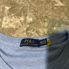 Polo Ralph Lauren Shirt Mens 2XB Big 2X Blue Short Sleeve Pima Soft Flesh Pony