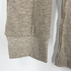 Jachs Shirt Mens XL Extra Large Long Sleeve Thermal Waffle Casual Sleep Brown