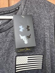 Under Armour Project Rock 3XL Long Sleeve Land of Free Home of Brave NEW W/TAGS