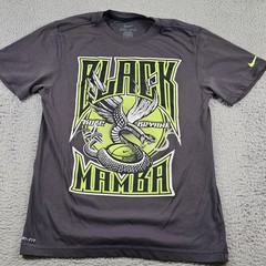 Nike Dri-FIT Kobe Bryant Black Mamba Shirt Mens Small Volt Graphic 451049-060