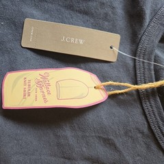 NWT J.CREW Wallace & Barnes Tubular Knit t-Shirt MADE IN USA