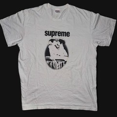 Supreme Men’s Short Sleeve T-Shirt Medium, Made In USA, White