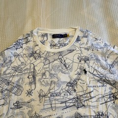 Polo Ralph Lauren – 2XB – 2TG – Air Plane Shirt – Flight Club Map AO/Print