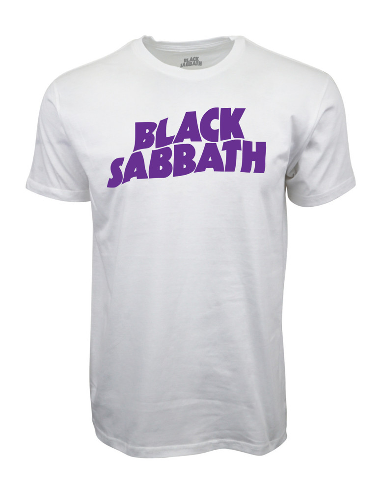 BLACK SABBATH OFFICIAL LICENSE T SHIRT WHITE