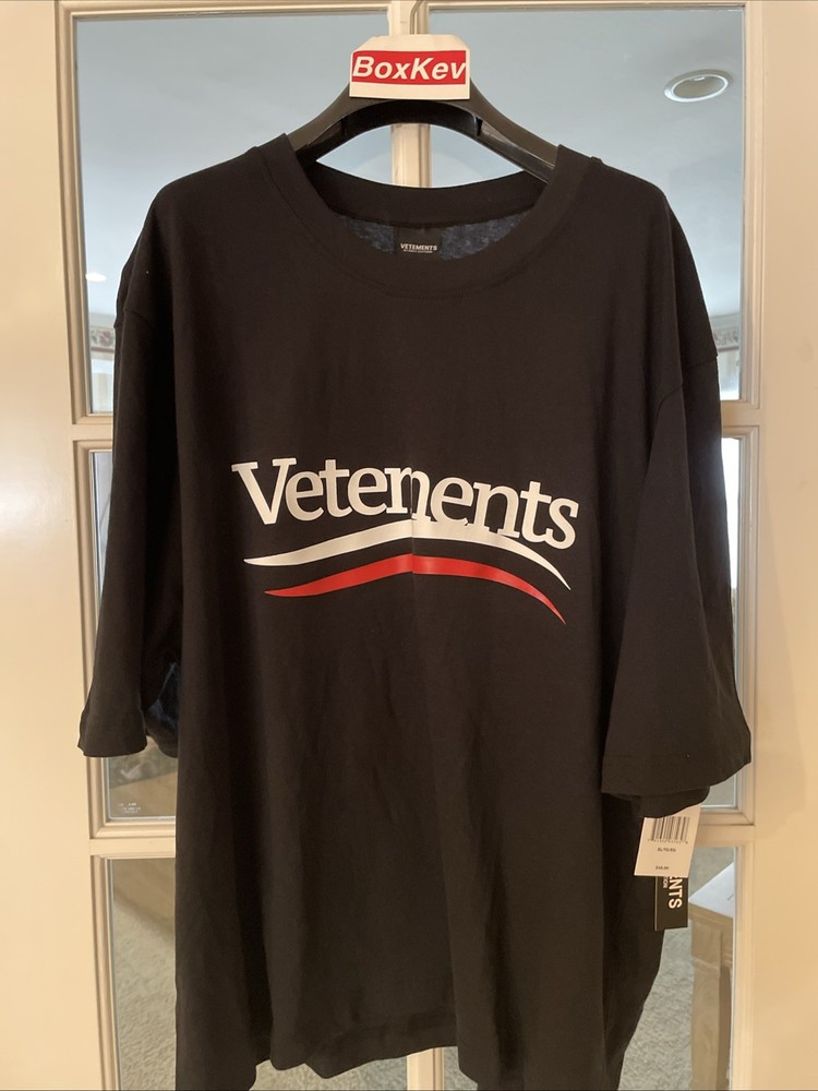 NWT Vetements By Drill Clothing Limited Edition Campaign Tee T-Shirt Sz: XL