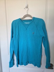American Eagle Men’s Thermal Long Sleeve Shirts — Size Large — Set of 2