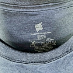 VTG NOS 2X Men’s Hanes X Temp T Shirt Size XLarge NAVY/GRAY MSRP 16.00 Each