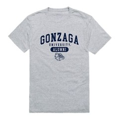Gonzaga University Bulldogs GU NCAA Cotton Alumni Tee T Shirt