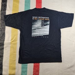 Vintage 1990s Bruce Springsteen & The E Street Band 1999 Tour Shirt XL Black
