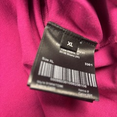 Calvin Klein 205W39NYC Mens Pink Logo Mock Neck Short Sleeve Cotton Knit XL