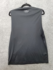 Under Armour Tank Top Shirt Men’s Medium Black Polyester Compression *