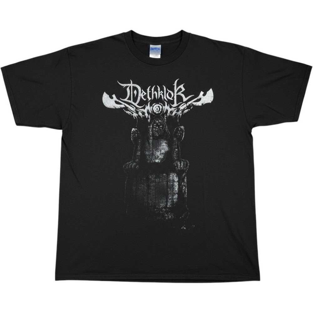 Dethklok Metalocalypse Band T-Shirt XL Black Graphic Adult Heavy Metal Band Tee