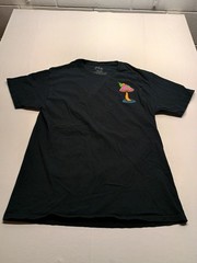 Men’s ALab Black Mushroom Tshirt Trip On This Shirt Cotton