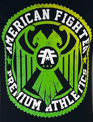 American Fighter Men’s T-shirt Anderson Black Athletic XS-5XL
