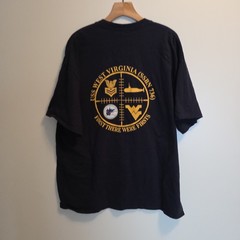 USS West Virginia T-Shirt SSBN-736 Navy Submarine The Silent Service Blue 2XL