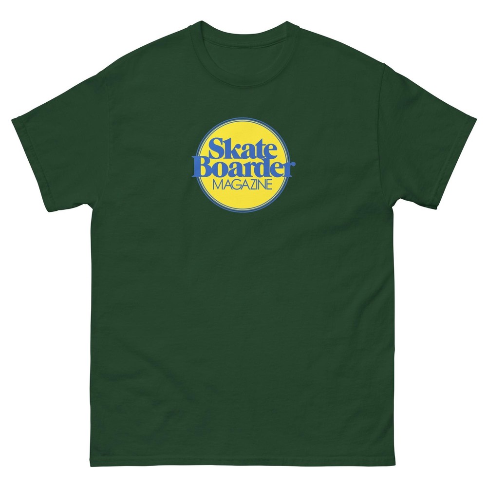 Skateboarder Magazine Logo Graphic T-Shirt