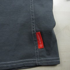 Bulwark Shirt Mens Large Gray Henley FR Fire Resistant IQ Westex Pocket Cat 2 A3